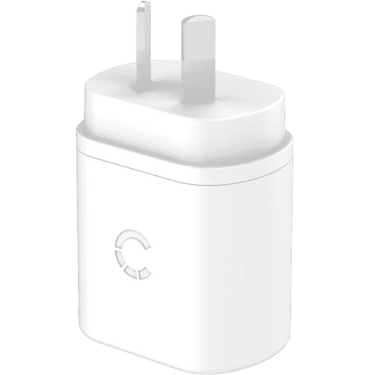 Cygnett 20W USB-C PD AC Wall Charger for iPhone and iPad - White